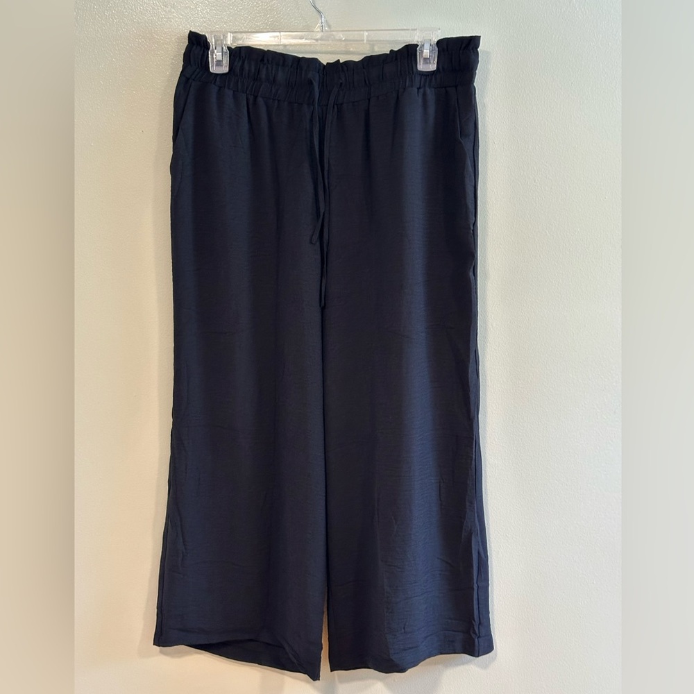 Women's Wide Leg Black Pants